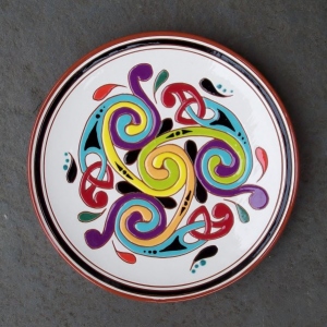 8 in. Spiral Knotwork Plate - $45.