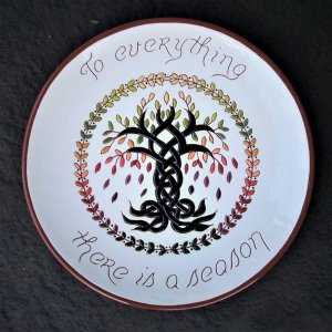 10" Tree of Life Plate- $75.