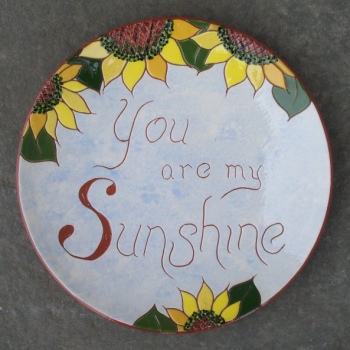 8 in. 'Sunshine' Plate - $45.