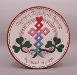 #17 - 8 in. Birth Plate - $45.