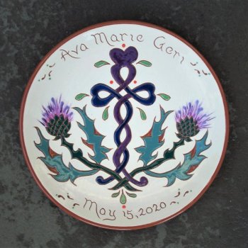 # 19 - Birth Plate - $ 49.