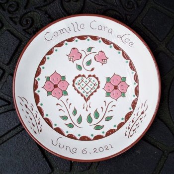 #3 - 8 in. Birth Plate - $49.