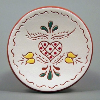 3 in. Pa. Dutch Tea Dish - $8.