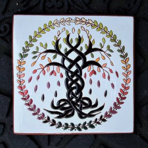 Tree of Life 6 " tile - $ 30.