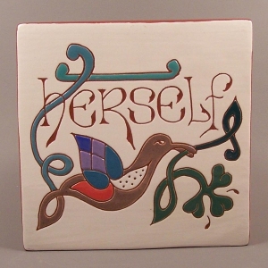 6 in. square Herself tile trivet - $30.