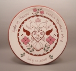 #11 - 10 in. Wedding Plate - $59.