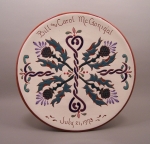 #20 - 10 in. Wedding Plate - $59.