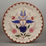 #7 – 10 in. Wedding Plate – $ 59.