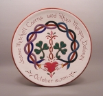 #18 - 10 in. Wedding Plate - $59.