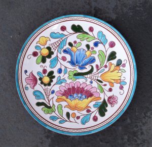 8 in. Italian Flower Garden Plate - $39.