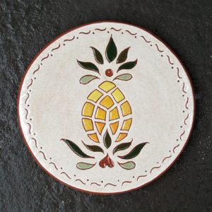 6 in. Round Pineapple Tile Trivet - $25.