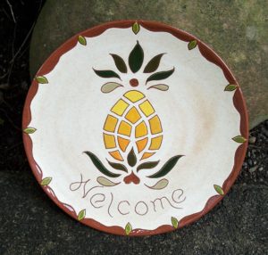 8 in. Pineapple Plate - $39.
