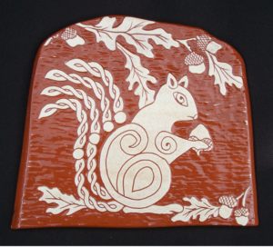 Squirrel Nature Tile- -$35.