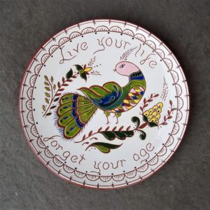 8 in. Live Your Life Plate - $39.
